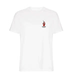 Alan Hansen t-shirt – white men's t-shirt featuring the Alan Hansen Players Couture logo