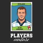 Alan Shearer World Cup Sticker Kids Hoodie – alan shearer black Players Couture design