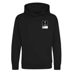 Alan Shearer England Icons in Lights Frame Kids Hoodie in Black