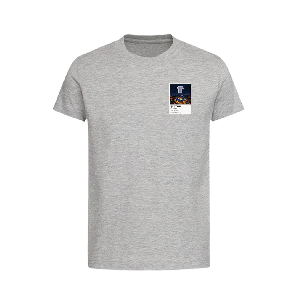 Alan Shearer England Icons in Lights Frame Kids T-Shirt in Gray