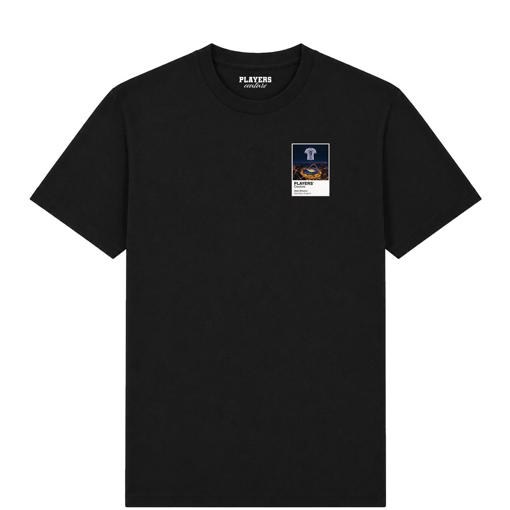 Alan Shearer England Icons in Lights Frame Men's T-Shirt in Black