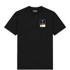 Alan Shearer England Icons in Lights Frame Men's T-Shirt in Black