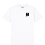Alan Shearer England Icons in Lights Frame Men's T-Shirt in White