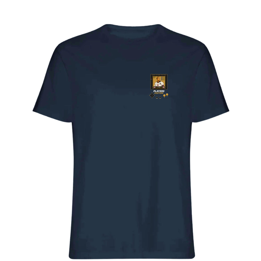Alan Shearer 1P 8-Bit t-shirt retro gaming design by Players Couture