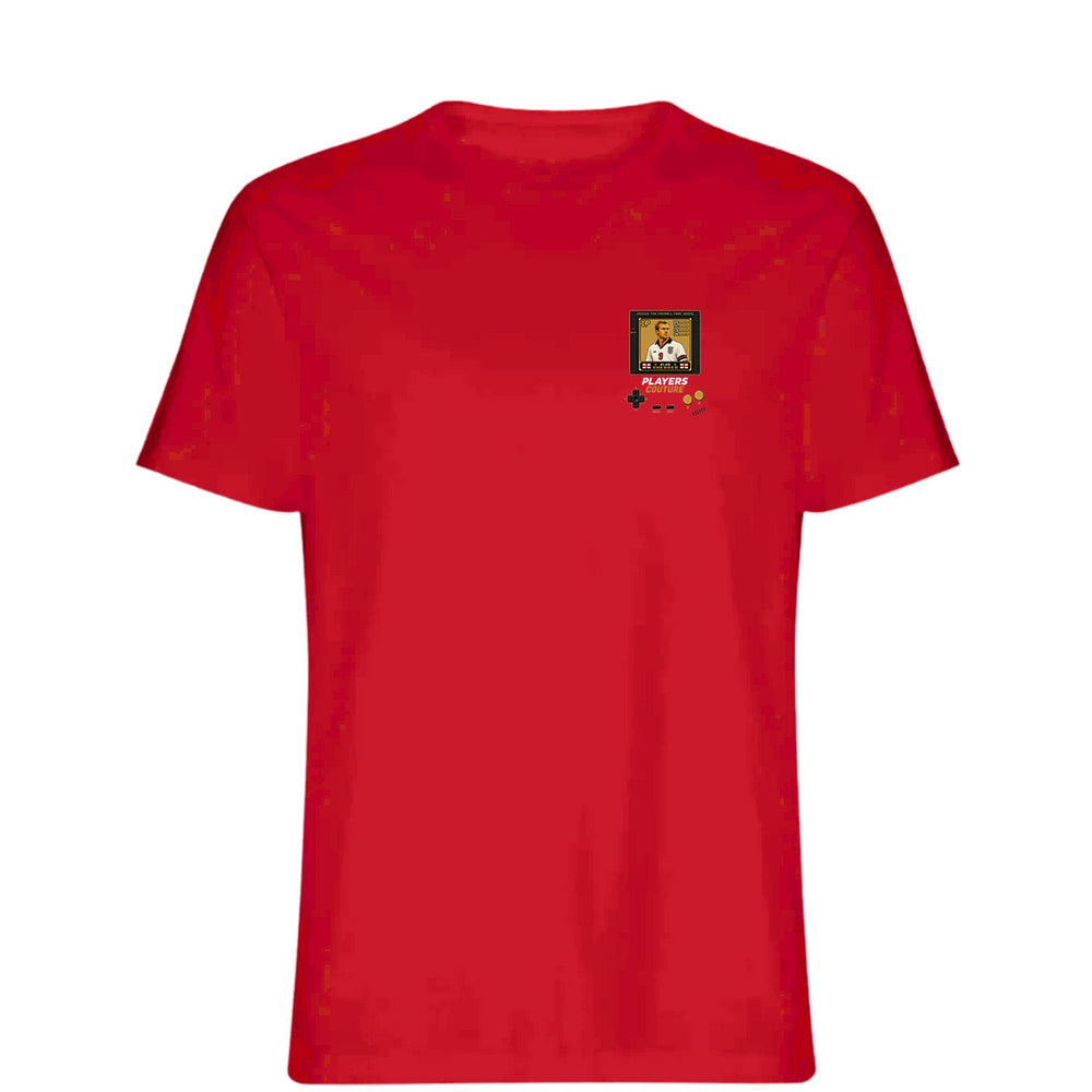 Alan Shearer 1P 8-Bit t-shirt retro gaming design by Players Couture