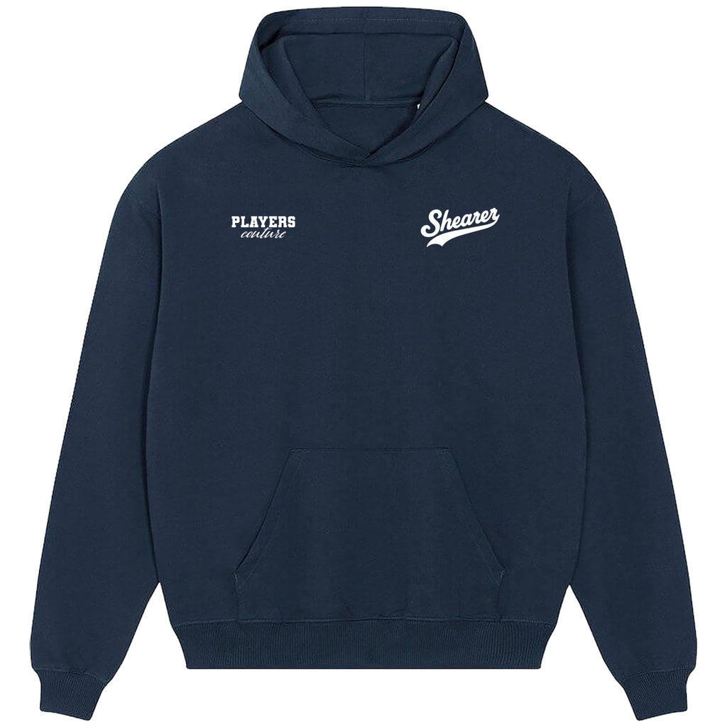 Alan Shearer Logo Players Couture Men's Casual Hoodie Navy