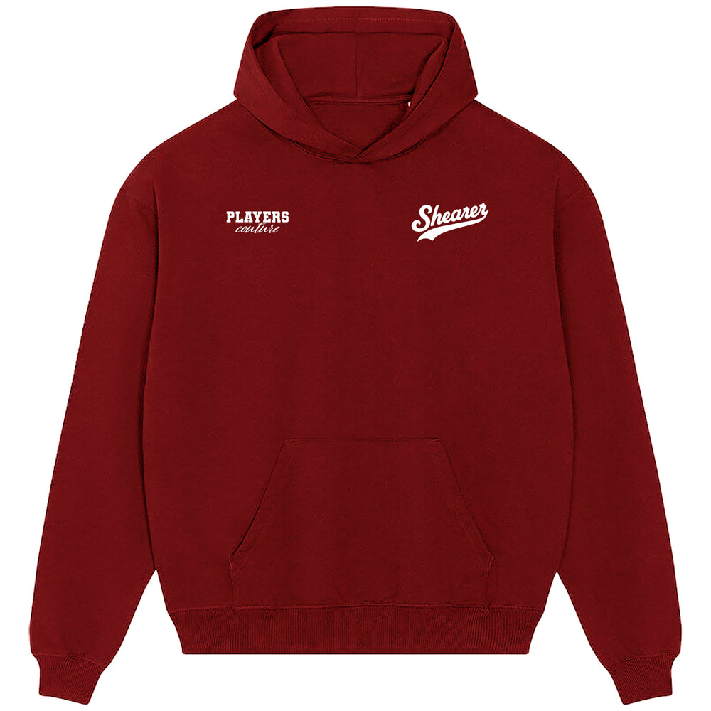 Alan Shearer Logo Players Couture Men's Casual Hoodie Red