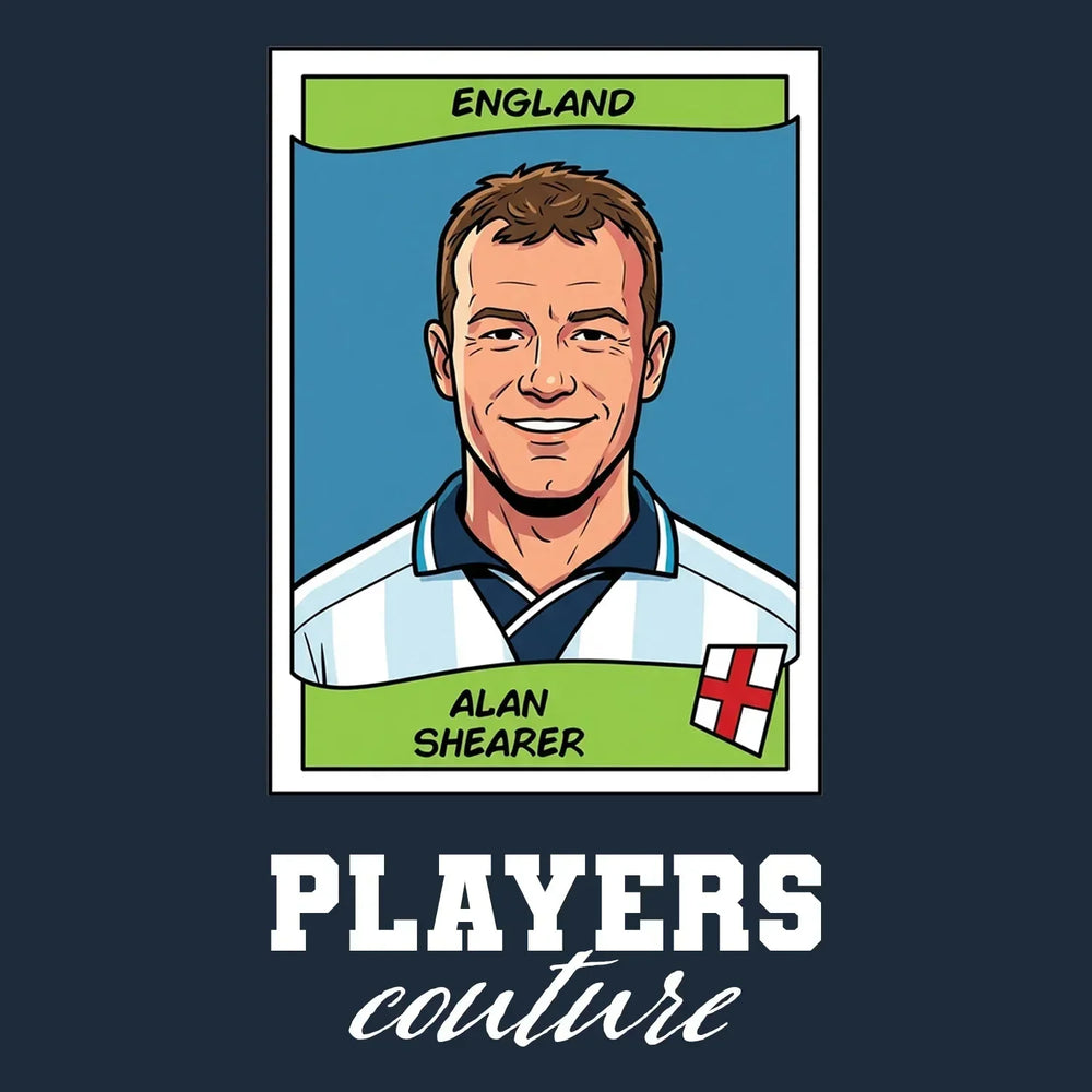 Alan Shearer World Cup Sticker Men's Hoodie – alan shearer navy Players Couture design