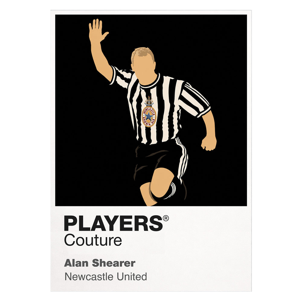Alan Shearer Newcastle United Icon Frame Men's T-Shirt