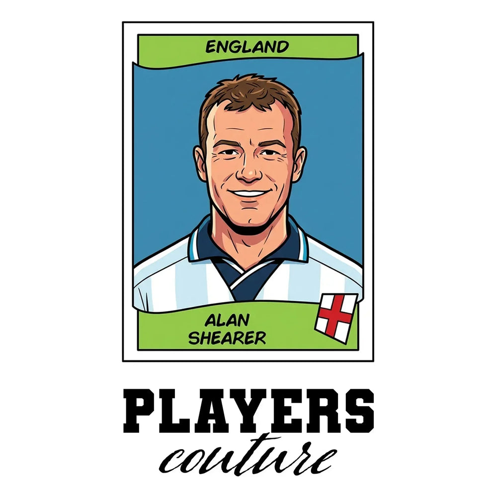 Alan Shearer World Cup Sticker Men's Hoodie – alan shearer white Players Couture design