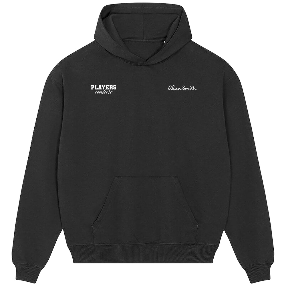 Alan Smith Logo Players Couture Men's Casual Hoodie Black