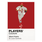 Albert Pujols Cardinals Baseball Icon Frame - Icon Design