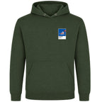 Alberto Tomba Olympics Icon Frame Men's Hoodie - Earthy Green