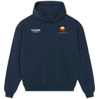 Aldair hoodie – navy men's hoodie featuring the Aldair Players Couture logo