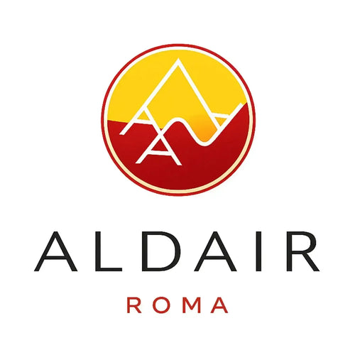 Aldair Logo Men's T-Shirt – white close-up detail shot of the Aldair Players Couture logo design