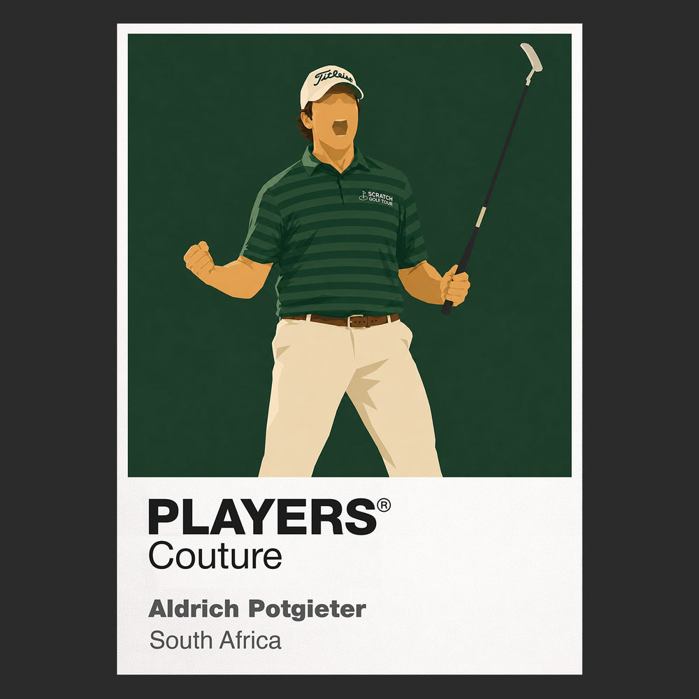 Aldrich Potgieter Golf Icon Frame Men's T-Shirt