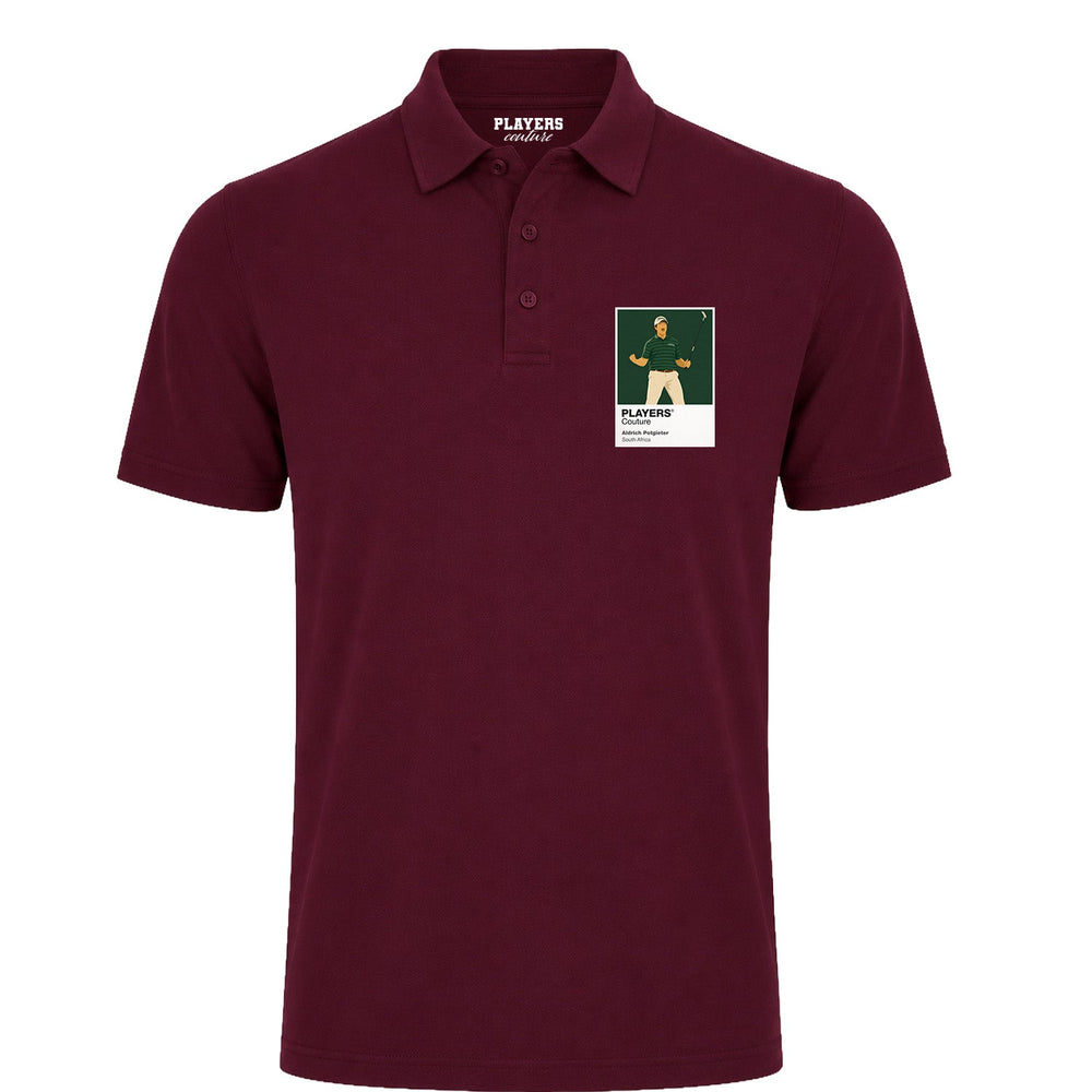 Aldrich Potgieter Polo Shirt - Burgundy