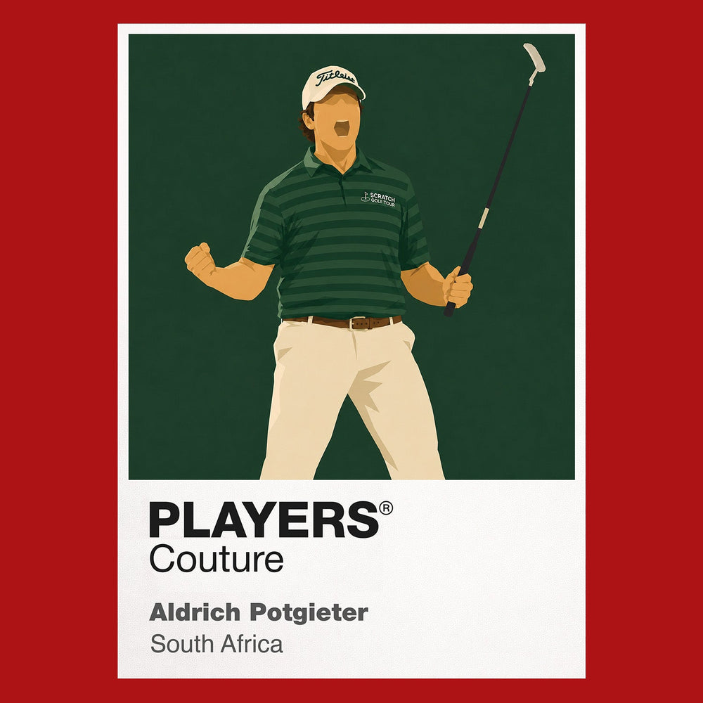 Aldrich Potgieter Golf Icon Frame Men's Polo Shirt