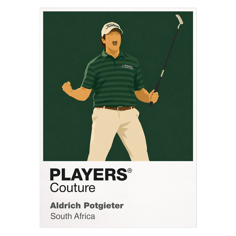 Aldrich Potgieter Golf Icon Frame Men's T-Shirt