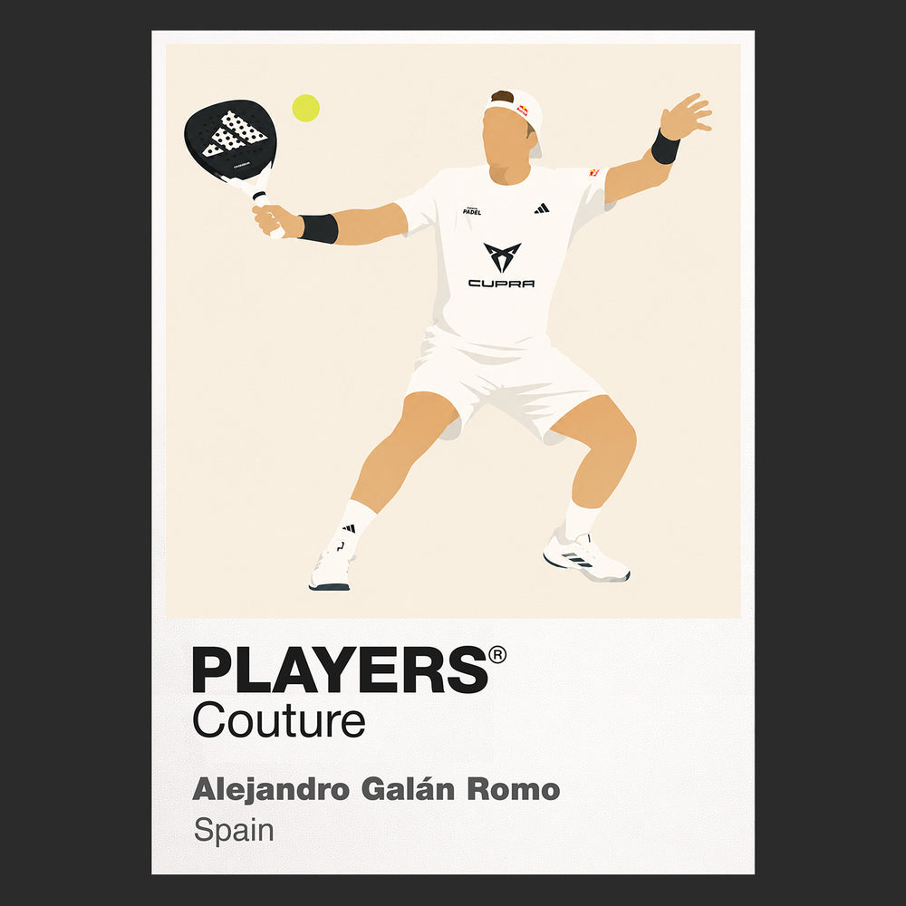 Alejandro Galán Romo Padel Icon Frame Men's Hoodie