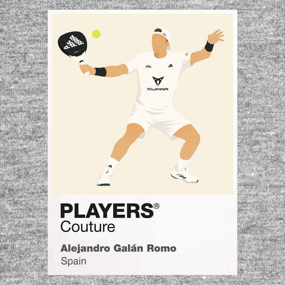 Alejandro Galán Romo Padel Icon Frame Men's Hoodie