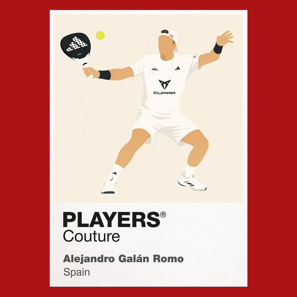 Alejandro Galán Romo Padel Icon Frame Men's Hoodie