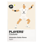Alejandro Galán Romo Padel Icon Frame Men's T-Shirt