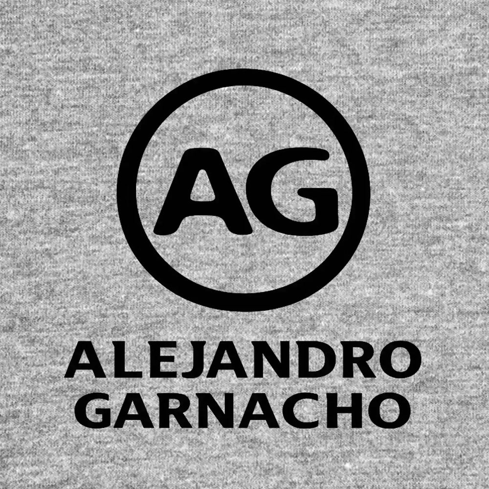 Alejandro Garnacho Logo Players Couture Mens T-Shirt - White / S | Argentina, Chelsea, Fashion Collection, Football, Manchester United, Men's, T-Shirts, Volume 1