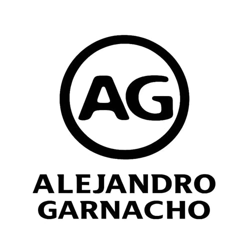 Alejandro Garnacho Logo Men's T-Shirt – white close-up detail shot of the Alejandro Garnacho Players Couture logo design