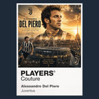 Alessandro Del Piero Italy Atlas Frame artwork by Players Couture