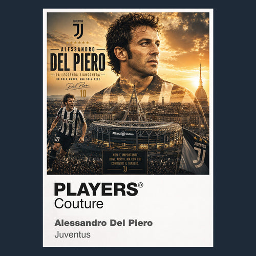 Alessandro Del Piero Italy Atlas Frame artwork by Players Couture