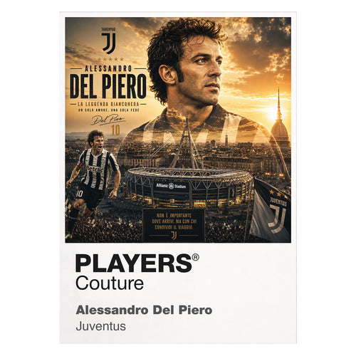 Alessandro Del Piero Italy Atlas Frame artwork by Players Couture