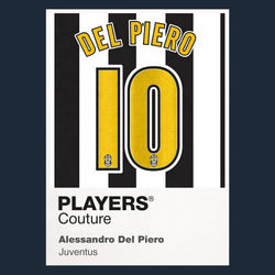 Alessandro Del Piero 10 Football Shirt Frame - Icon Design (View 10)