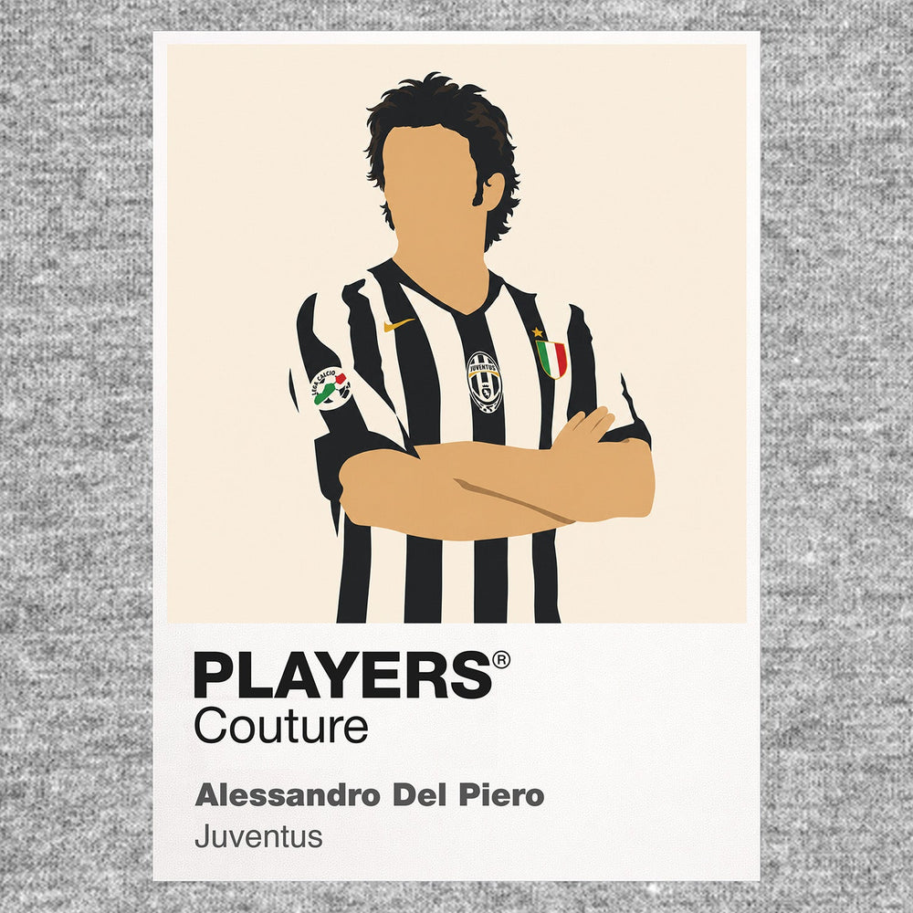 Alessandro Del Piero Juventus Icon Frame — Gray
