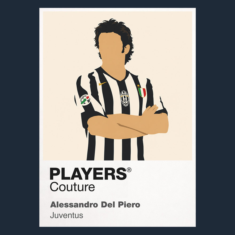 Alessandro Del Piero Juventus Icon Frame — Navy