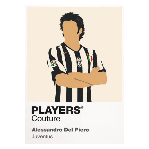 Alessandro Del Piero Juventus Icon Frame — White