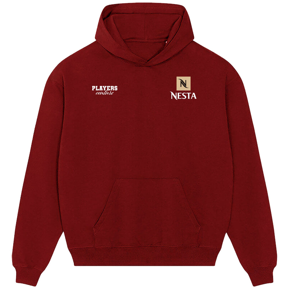 Alessandro Nesta Logo Players Couture Men's Casual Hoodie Red