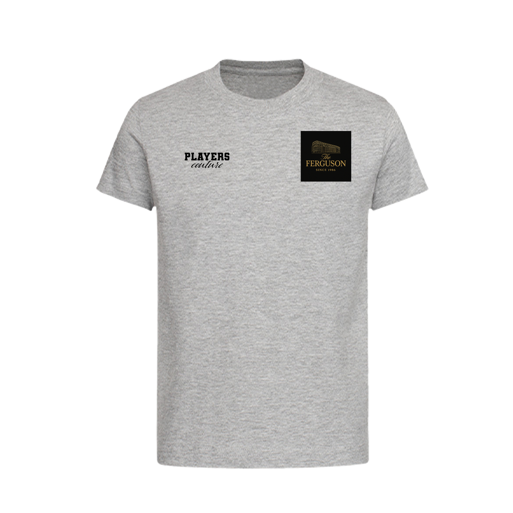 Alex Ferguson Logo Players Couture Kids T-Shirt Gray