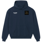 Alex Ferguson Logo Players Couture Men's Casual Hoodie Navy