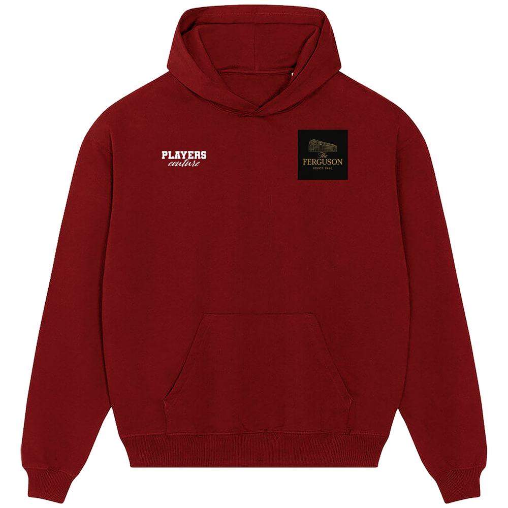 Alex Ferguson Logo Players Couture Men's Casual Hoodie Red