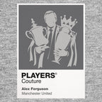 Sir Alex Ferguson Manchester United Icon Frame artwork in grey