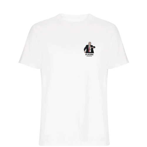 Alex Ferguson t-shirt – white men's t-shirt featuring the Alex Ferguson Players Couture logo