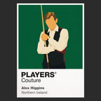 Alex Higgins Snooker Icon Frame Men's Hoodie
