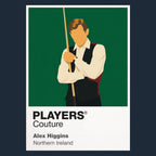 Alex Higgins Snooker Icon Frame Men's Hoodie