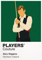Alex Higgins Snooker Icon Frame Men's Hoodie