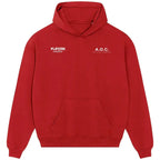 Alex Oxlade Chamberlain hoodie – red men's hoodie featuring the Alex Oxlade Chamberlain Players Couture logo