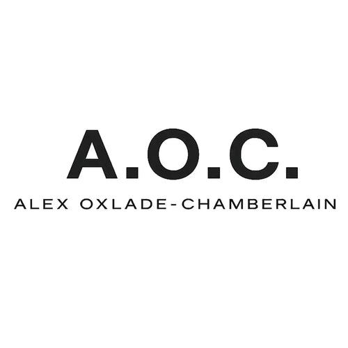 Alex Oxlade Chamberlain Logo Men's Hoodie – white close-up detail shot of the Alex Oxlade Chamberlain Players Couture logo
