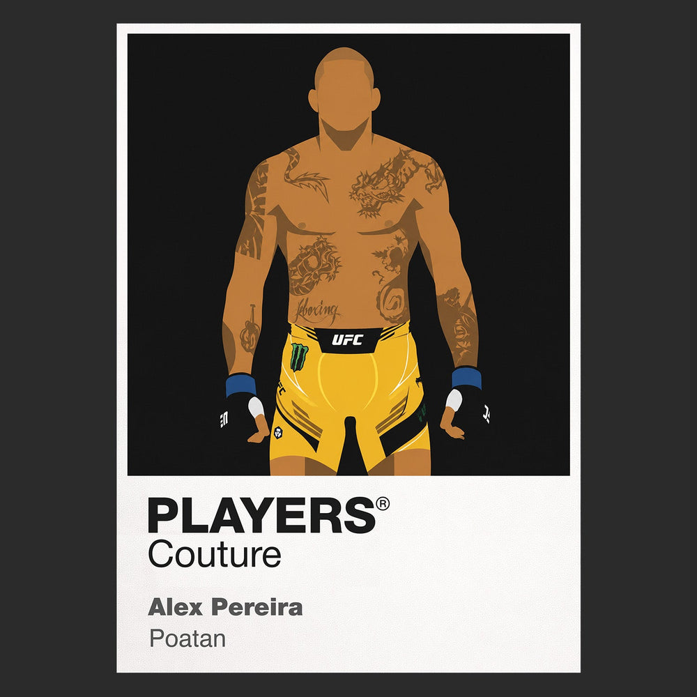 Alex Pereira UFC Icon Frame Men's Hoodie