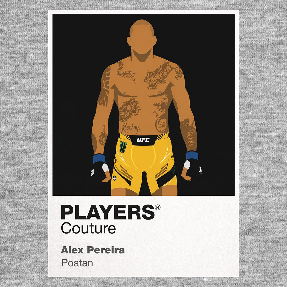 Alex Pereira UFC Icon Frame Men's Hoodie
