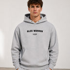 alex-warren name-print hoodie - grey